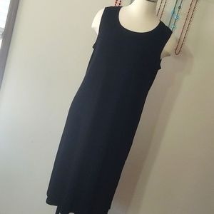 Anna Maxwell Slinky Black Midi Dress 26/28